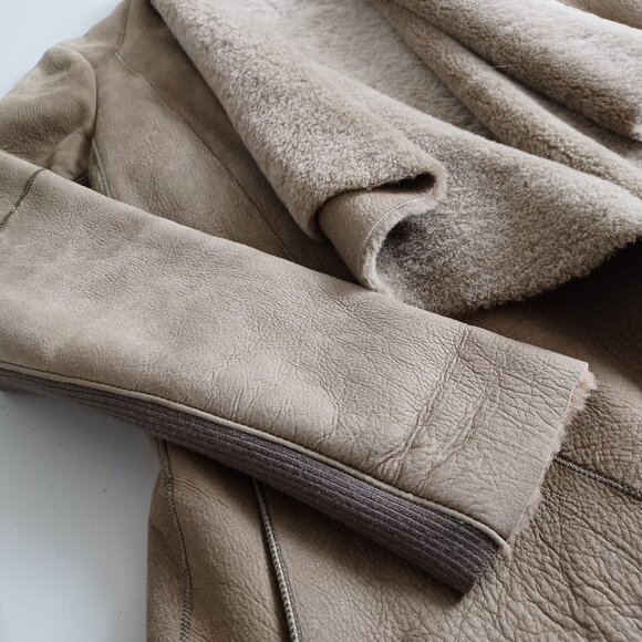 Vince Spanish Merino Shearling Jacket - Picture 5 of 16